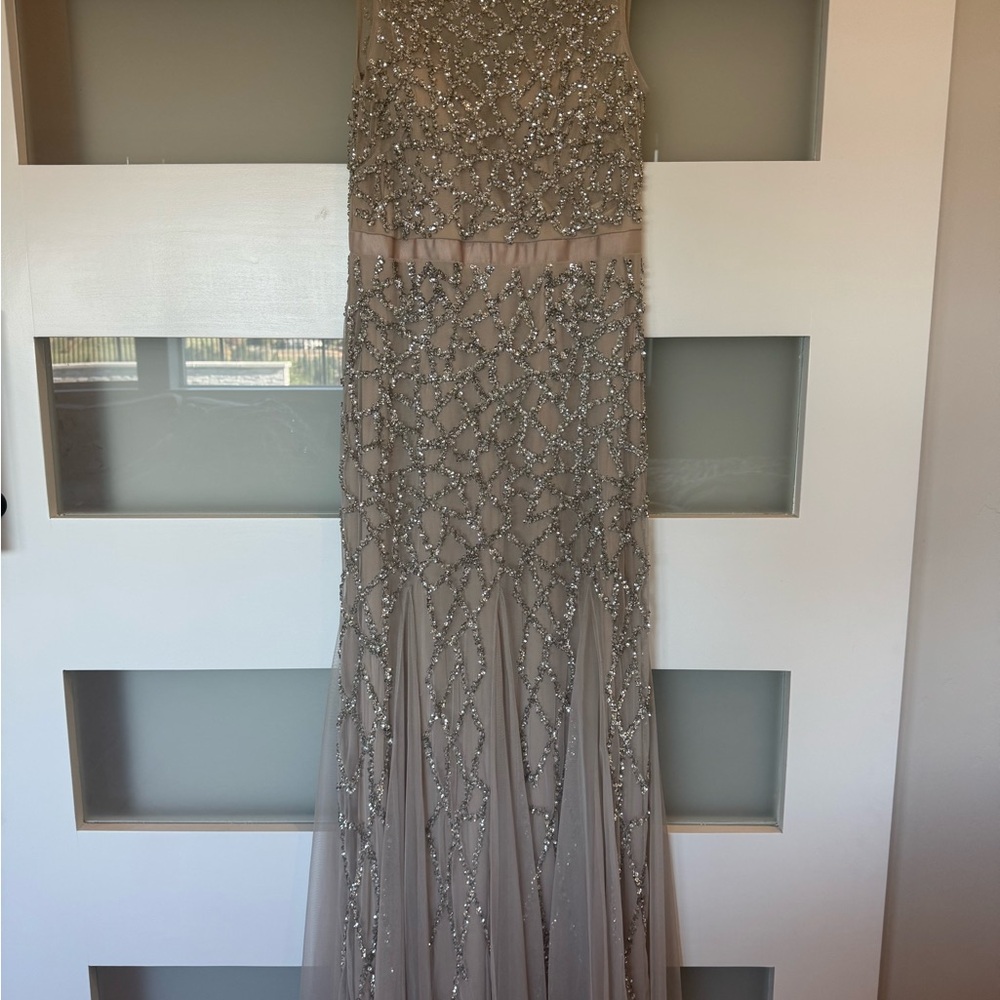 Adrianna Papell Cream Dress